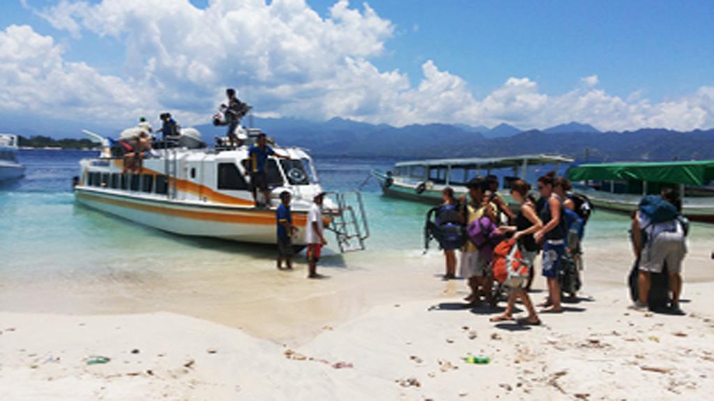 Mosaix Gili Bungalows Gili Trawangan Exteriör bild